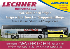Gewerbe: Lechner Busreisen GmbH
