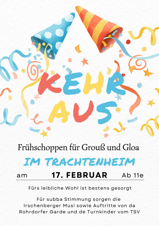 Kehraus im Trachtenheim Kehraus im Trachtenheim