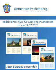 Redaktionsschluss Gemeindenachrichten August