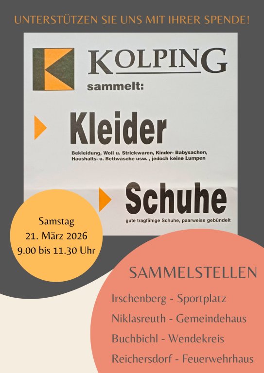 Kolping Kleidersammlung