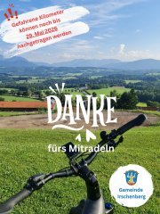 Stadtradeln Danke fürs Mitradeln